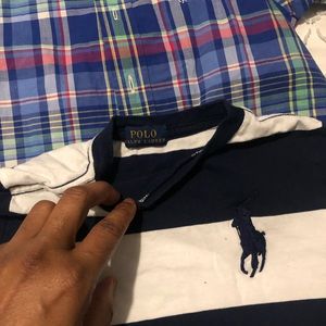 Gently used polo button down and polo T-shirt size 4t